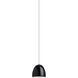 Sean Lavin Paravo 1 Light 15.1 inch Gloss Black/Matte Black Pendant Ceiling Light in Incandescent