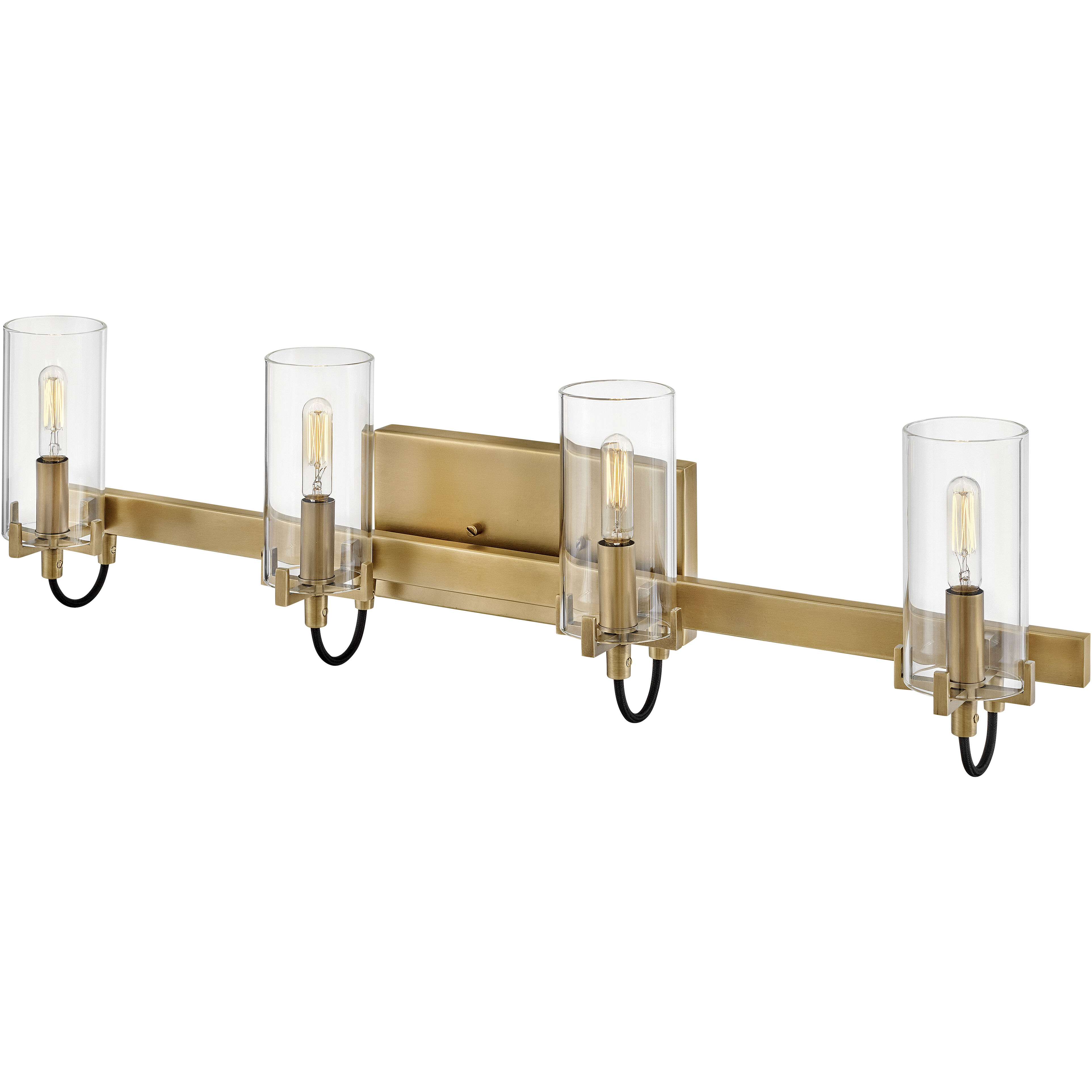 Ryden 30 inch Heritage Brass Vanity Light Wall Light