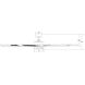 Wynd XL 72 inch Matte Black Downrod Ceiling Fan in 3500K