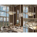 Istria 12 Light 36 inch Ashen Gold Pendant Ceiling Light