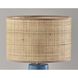 Sheffield 22 inch 100.00 watt Turquoise Table Lamp Portable Light