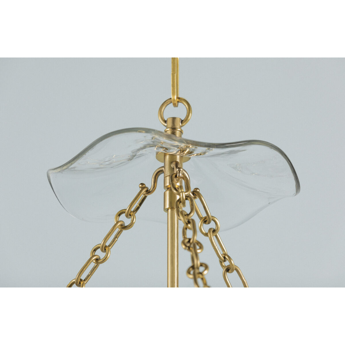 Rousham 3 Light 12.75 inch Aged Brass Hanging Lantern Ceiling Light