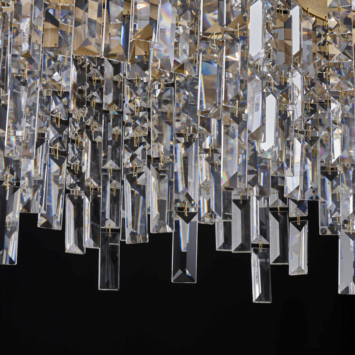 Cadere 24 Light 15 inch Two Tone 18K Gold Pendant Ceiling Light