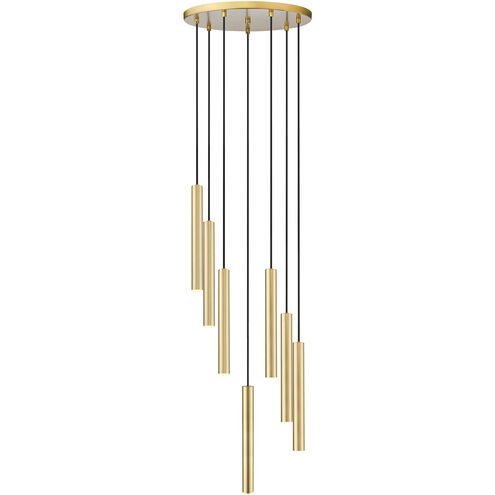 Forest LED 18 inch Modern Gold Chandelier Ceiling Light