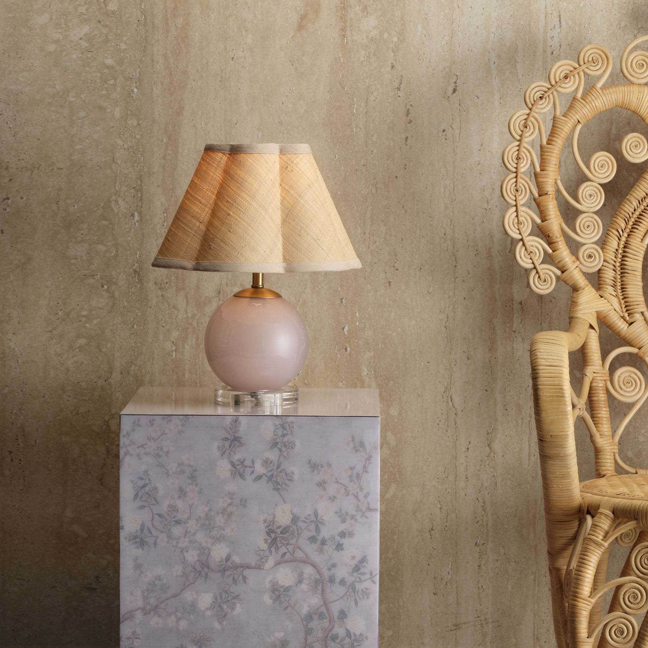 Dottie 14.5 inch 40 watt Pink Table Lamp Portable Light