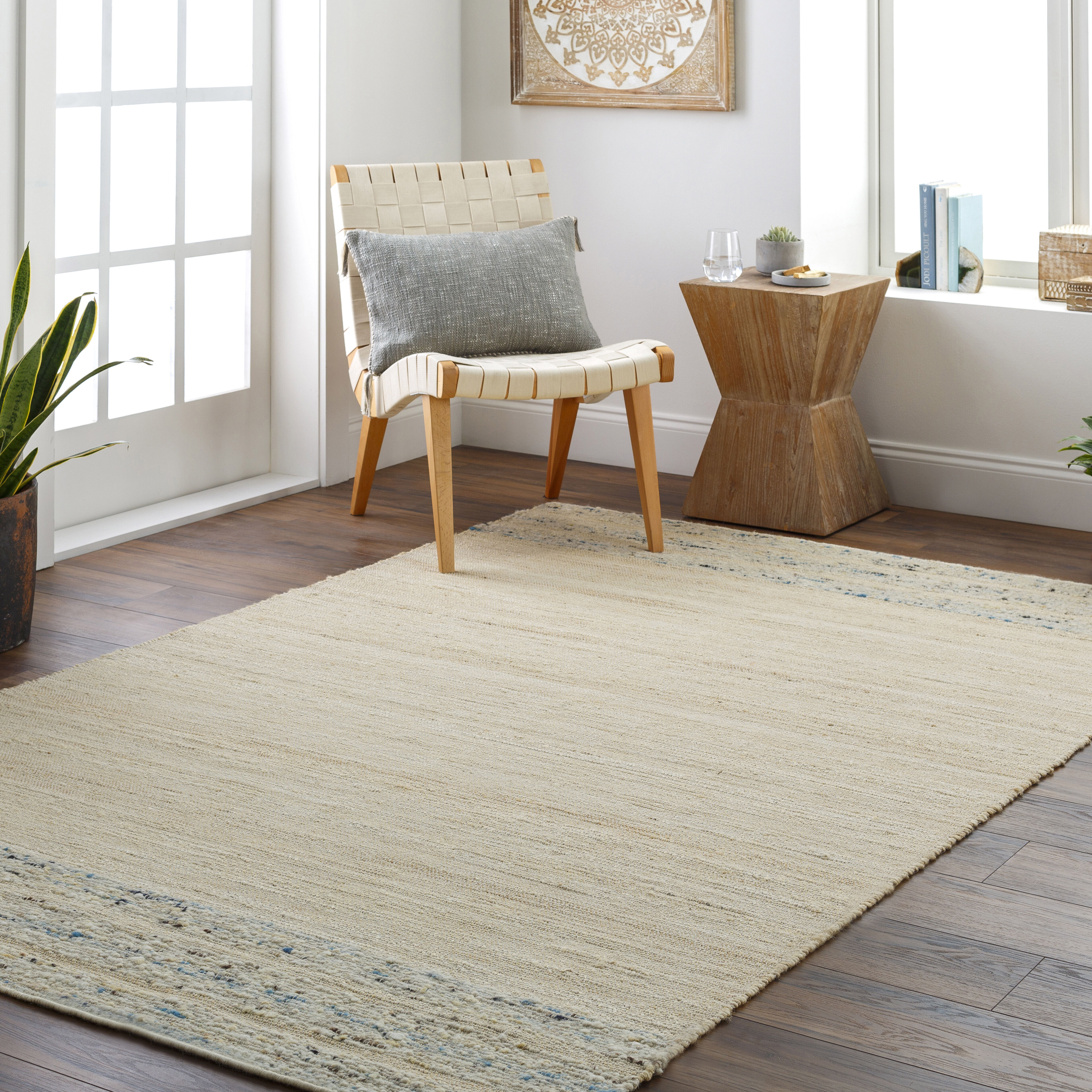 Geneva 90 X 60 inch Taupe Rug, Rectangle