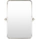 Burnish 36.25 X 28.75 inch Light Grey Mirror, Rectangle