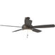 Discus Classic 52 52 inch Roman Bronze with Roman Bronze ABS Blades Ceiling Fan