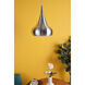 Circa 1 Light 11.5 inch Burnished Nickel Pendant Ceiling Light