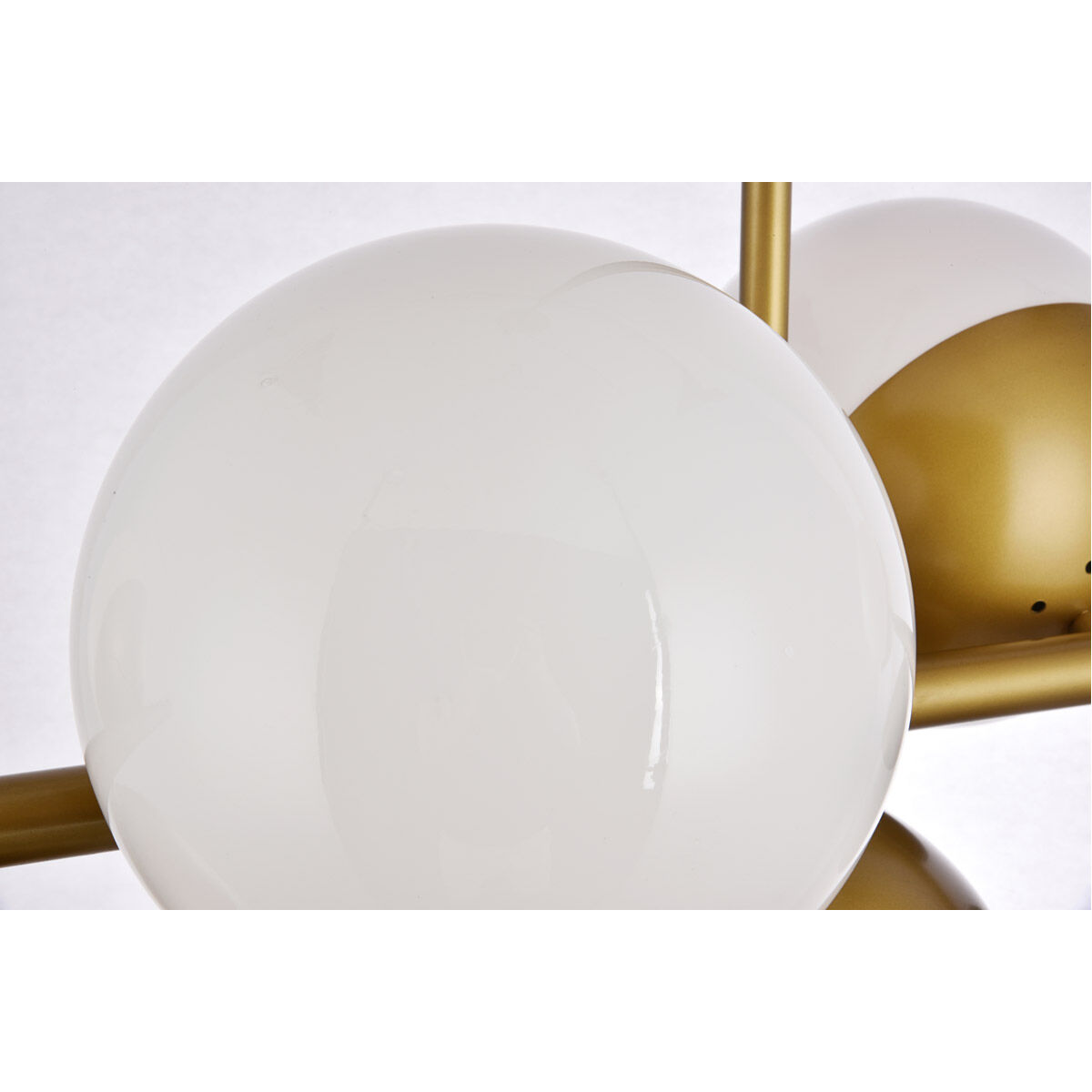 Eclipse 7 Light 43 inch Brass Pendant Ceiling Light