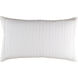 Lindon 36 X 20 inch White King Sham