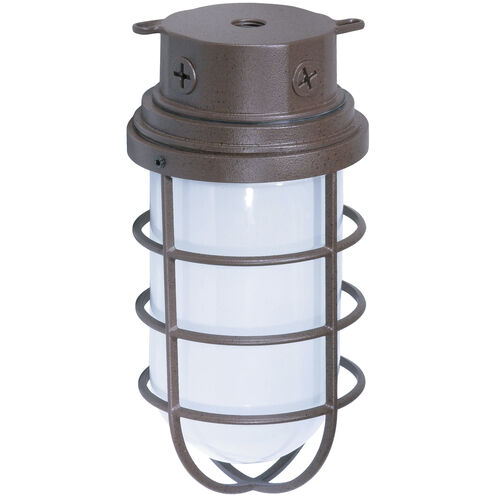 Brentwood 1 Light 6 inch Old Bronze Outdoor Ceiling Mount