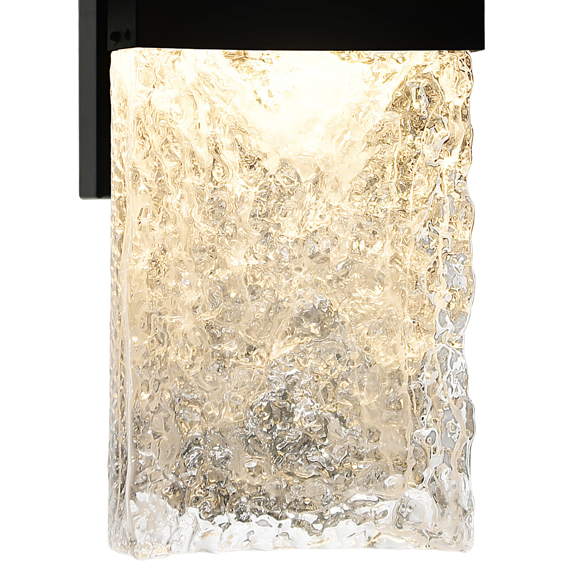 CWI Lighting 1587W20 2 101 Lava LED 6 inch Black Wall Light