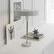 Thomas O'Brien Carlo 21 inch 60.00 watt Polished Nickel Table Lamp Portable Light