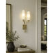 Ellington 2 Light 10 inch Light Antique Brass Wall Sconce Wall Light