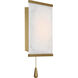 Christiane Lemieux Cleor 7 inch Burnished Brass Bath Vanity Wall Light