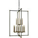 Lexington 12 Light 30 inch Mahogany Bronze Foyer Chandelier Ceiling Light in Without Shade