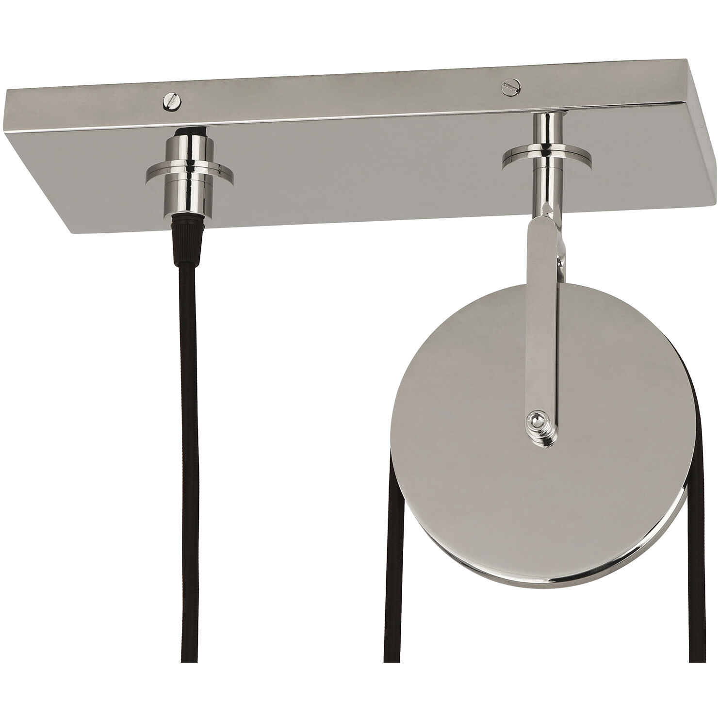 Gravity 1 Light 7.19 inch Polished Nickel Pendant Ceiling Light