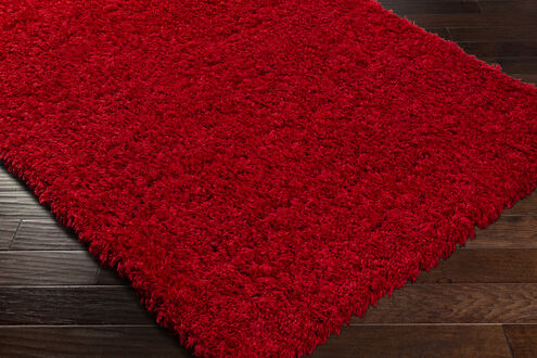 Angora 120 X 94 inch Red Rug in 8 x 10, Rectangle