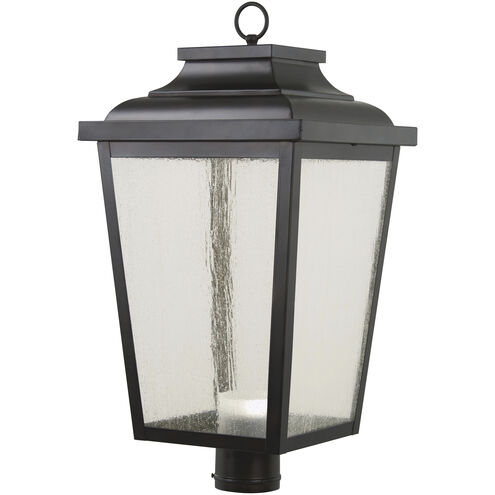 Irvington Manor LED 24 inch Chelesa Bronze Outdoor Post Mount Lantern, Great Outdoors