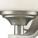 Bordeaux 1 Light 4.75 inch Brushed Nickel Wall Sconce Wall Light