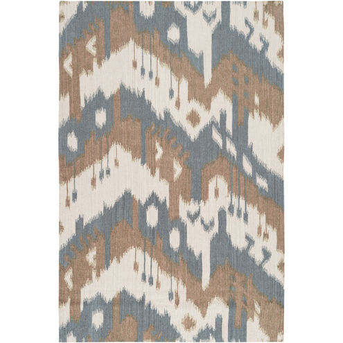 Jewel Tone 66 X 42 inch Khaki, Camel, Medium Gray Rug