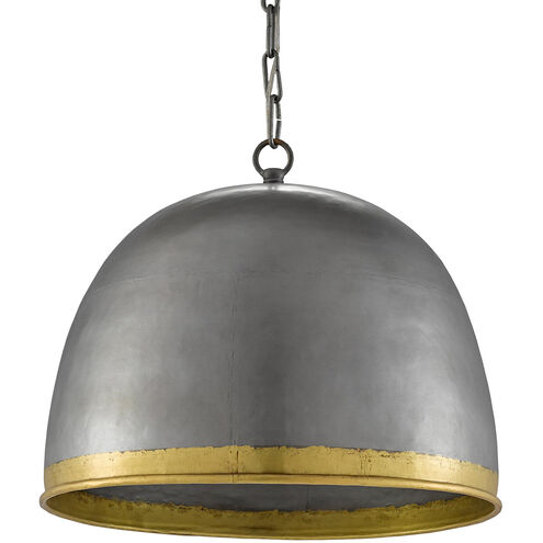 Matute 1 Light 17 inch Pewter/Polished Brass Pendant Ceiling Light