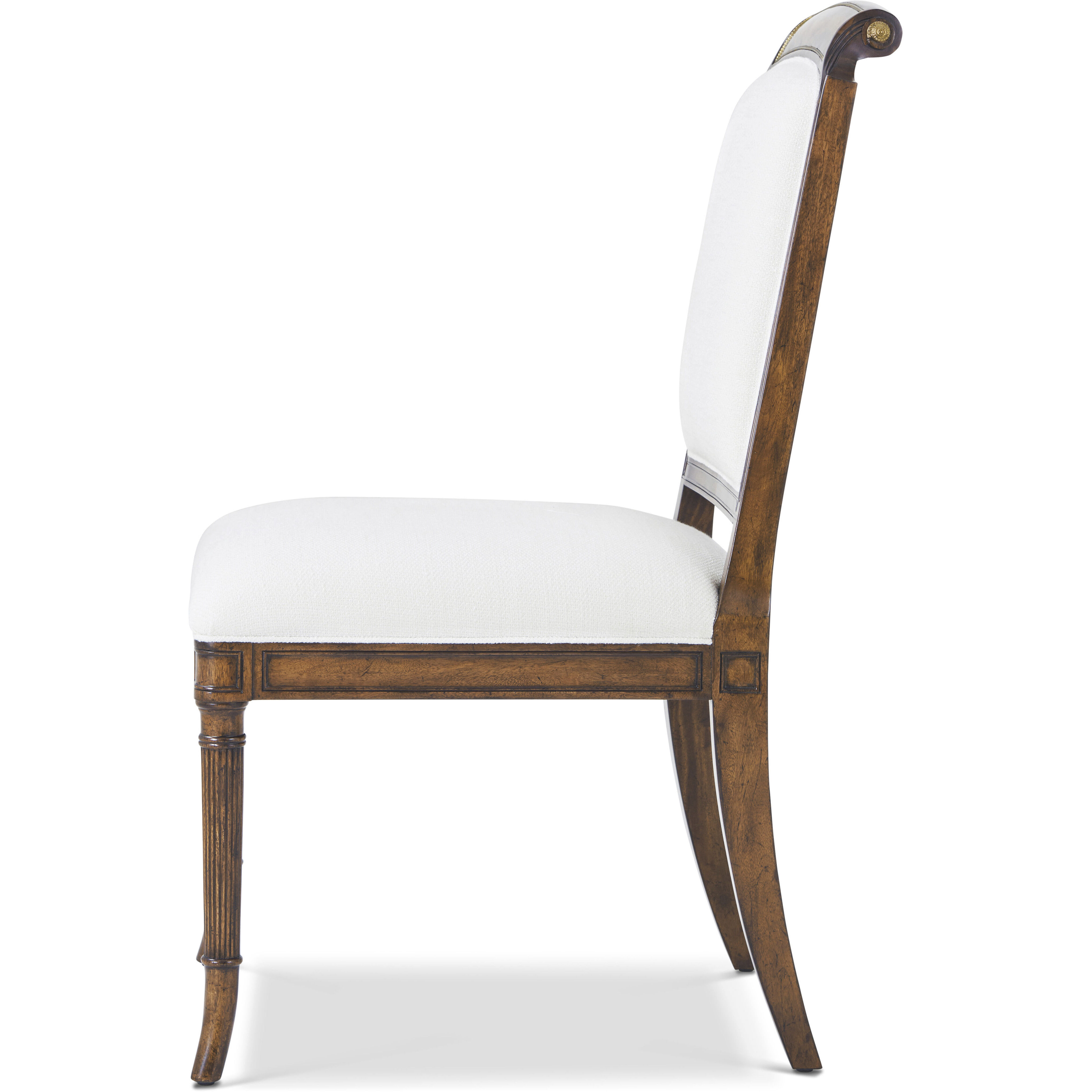 Atcombe Dining Side Chair, Wooden, Upholstered, Stephen Church