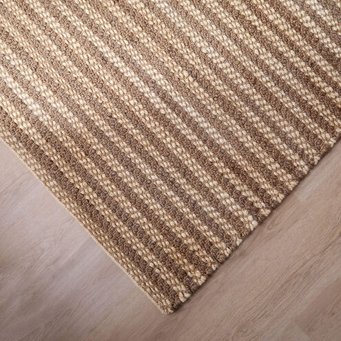 Ganges 114 X 79 inch Brown Rug in 6 x 9