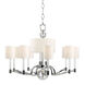 Waterloo 12 Light 36 inch Polished Nickel Chandelier Ceiling Light