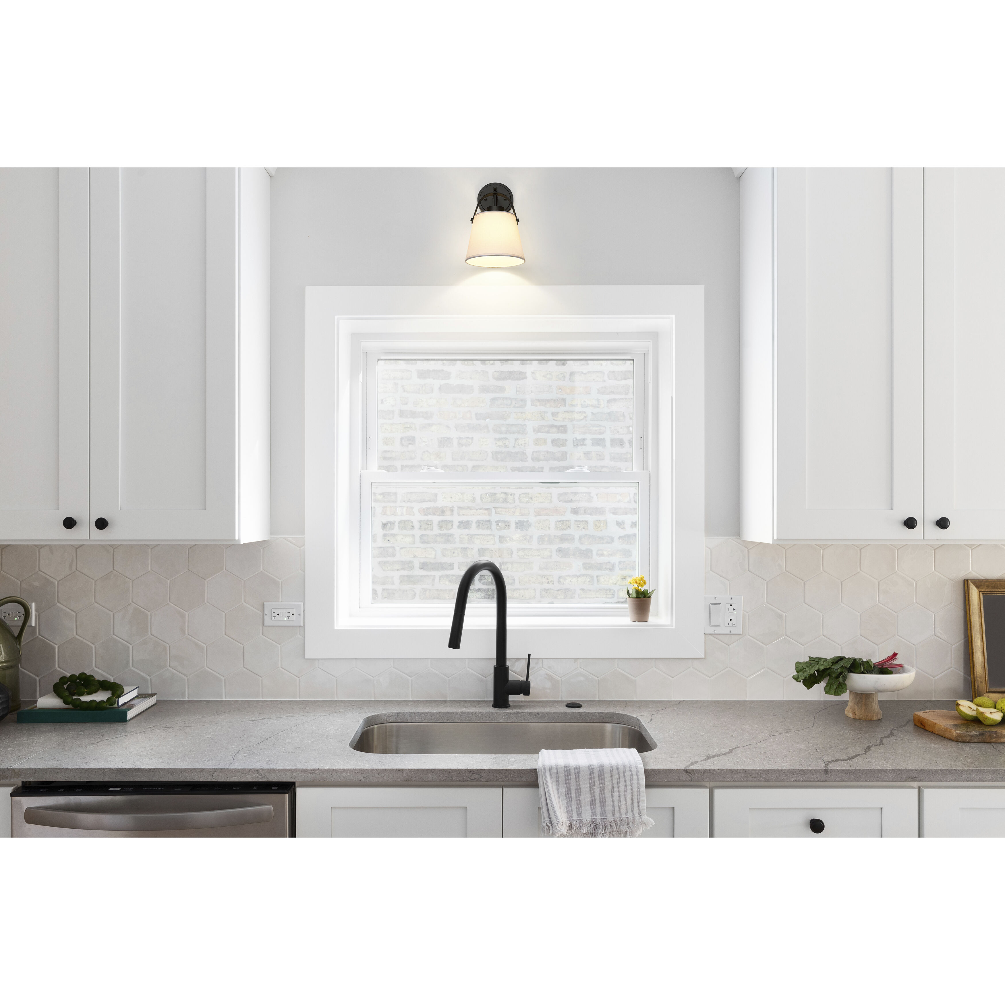 Z-Studio 1 Light 8 inch Matte Black Wall Sconce Wall Light