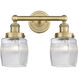Colton 2 Light 15 inch Brushed Brass Bath Vanity Light Wall Light