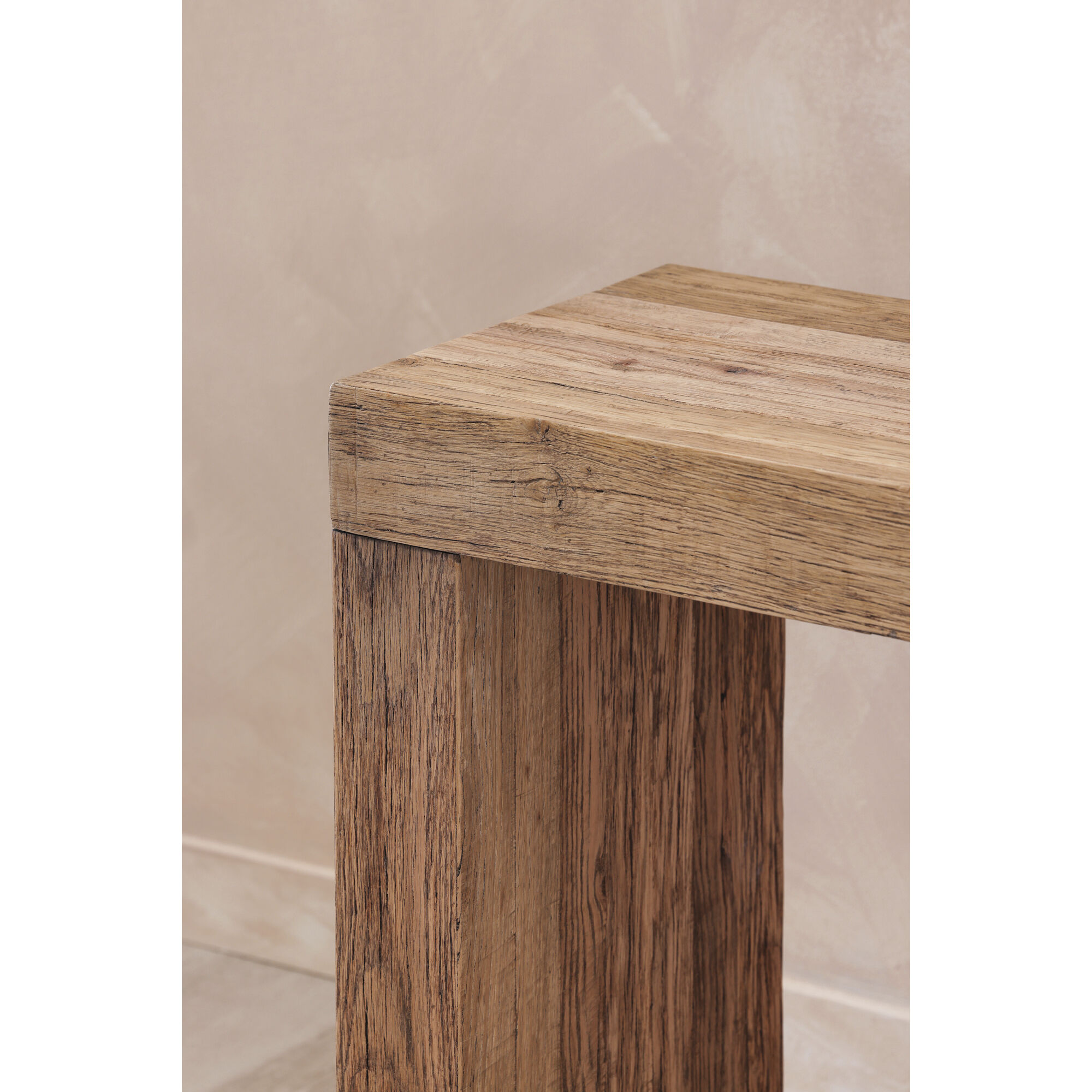 Evander 55 X 15 inch Aged Oak Console Table