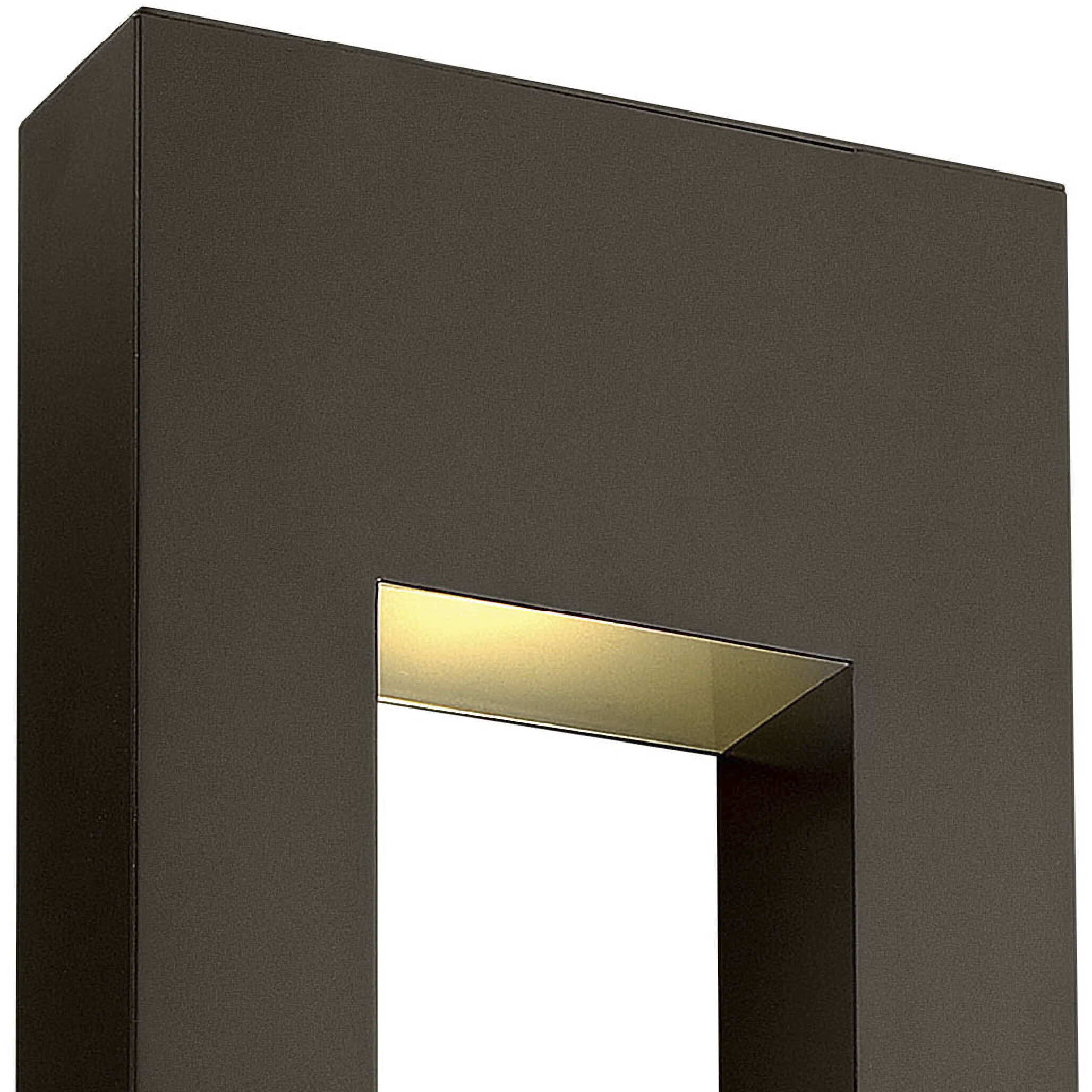 Atlantis LED 36 inch Bronze Outdoor Wall Mount Lantern, Extra Large