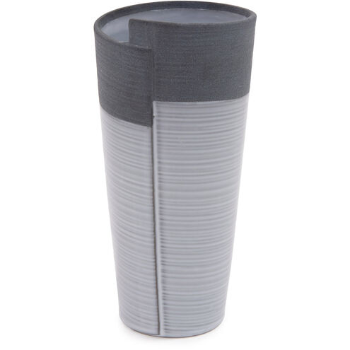 Rolled 12 X 5 inch Vase, Large