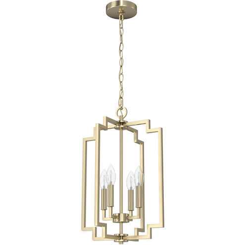 Zoanne 4 Light 14 inch Alturas Gold Pendant Ceiling Light, Small