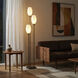 Willows 71 inch 4 watt Matte Black Floor Lamp Portable Light