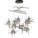 Tura 10 Light 48.9 inch Oil Rubbed Bronze Mobile Pendant Ceiling Light