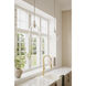 Orbis 1 Light 10 inch Brushed Nickel Mini Pendant Ceiling Light
