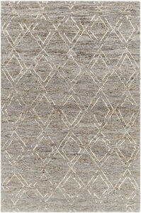 Riah 108 X 72 inch Charcoal Rug in 6 X 9, Rectangle