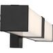 Vantage LED Coal Wall Sconce Wall Light, Square