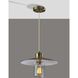 Kieran 15 inch Antique Brass Pendant Ceiling Light
