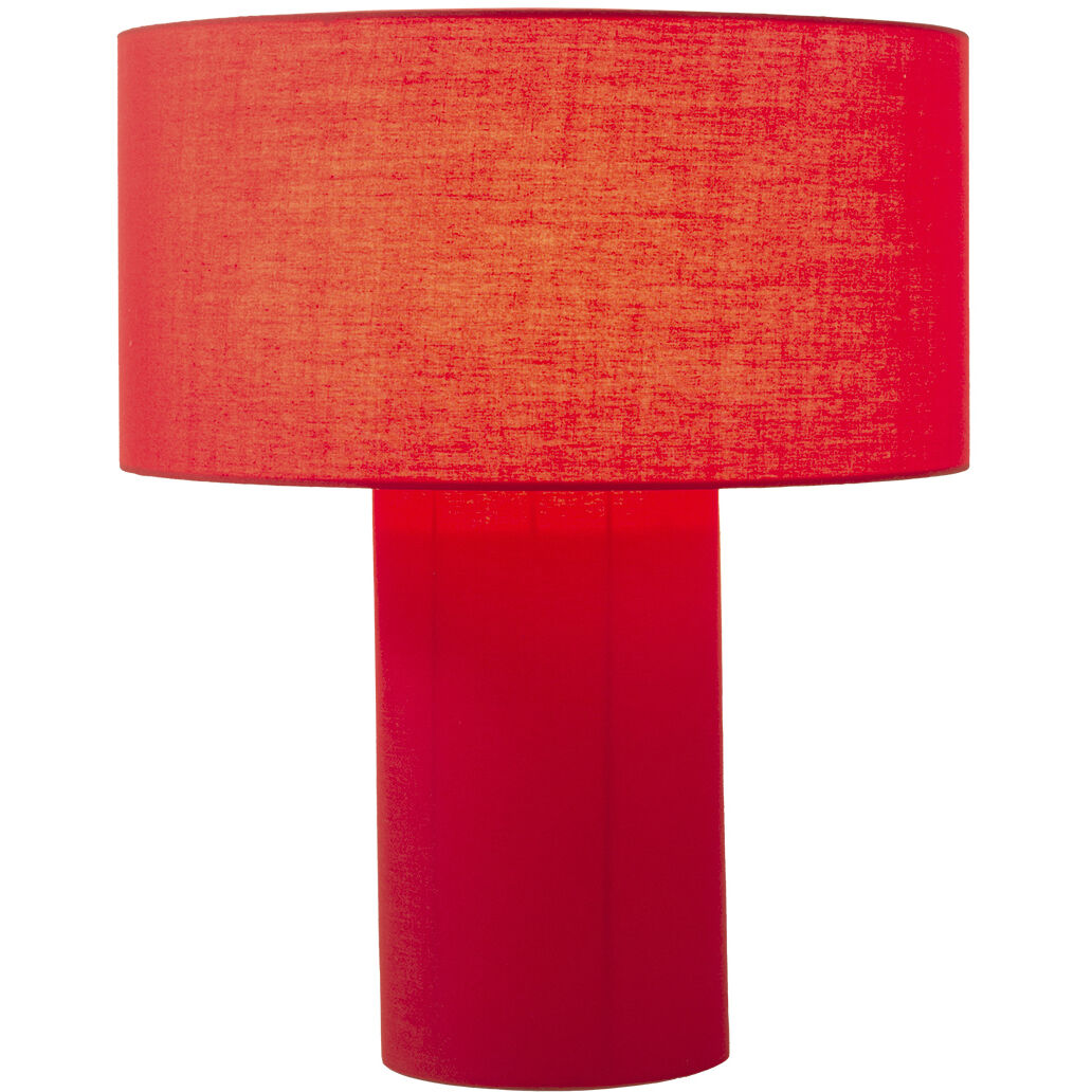 Moonlight 20 inch 14.00 watt Red Table Lamp Portable Light