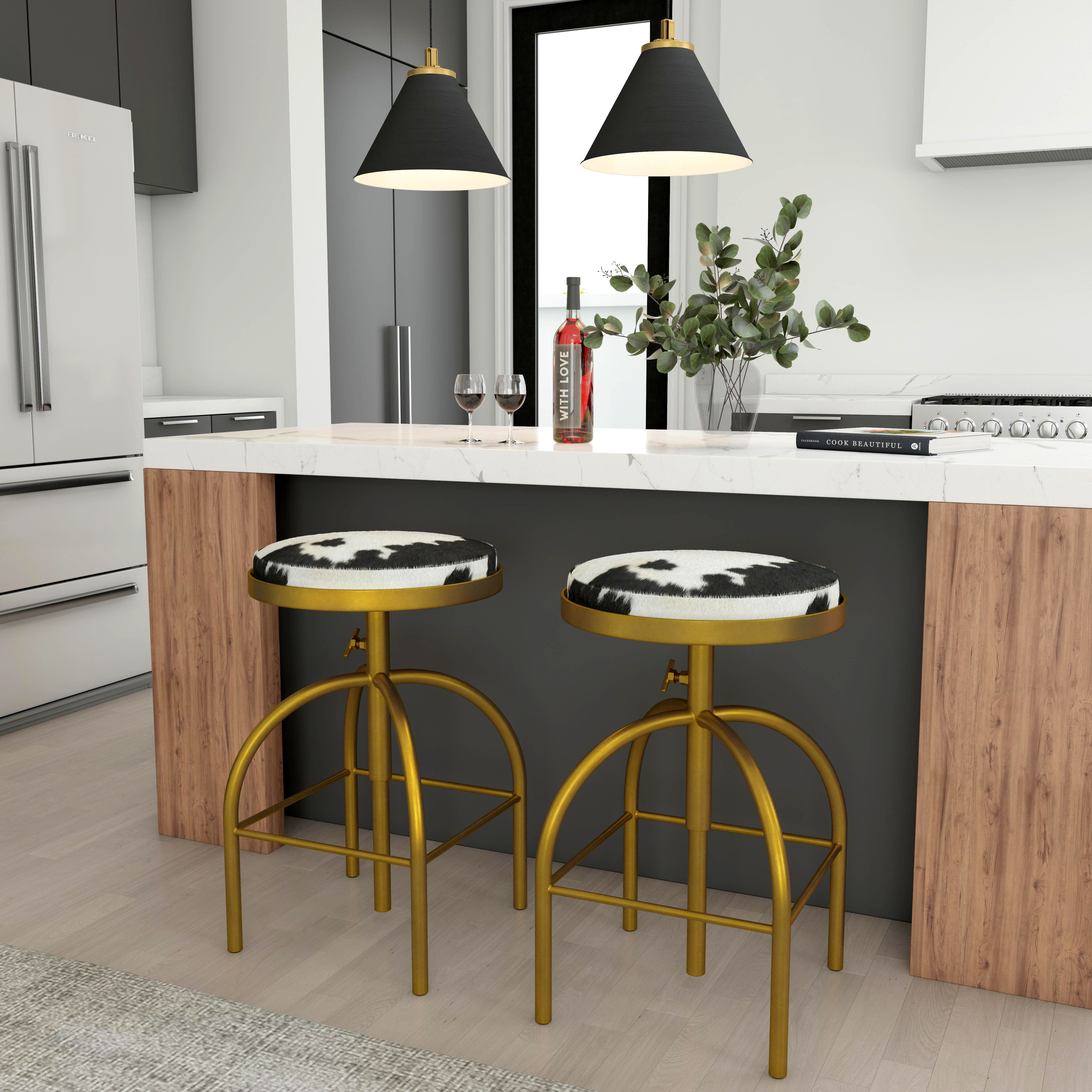 Industrial Chic Grogan  26 inch  Barstool