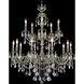 Brindisi 15 Light 36 inch Monaco Bronze Chandelier Ceiling Light