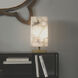 Ghost Axis 16 inch 150.00 watt Brass Table Lamp Portable Light
