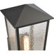 Marquis 1 Light 23 inch Matte Black Outdoor Sconce