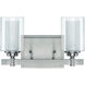 Neighborhood Celeste 2 Light 12 inch Brushed Polished Nickel Vanity Light Wall Light