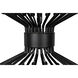 Mancini 48 Light 36 inch Matte Black Chandelier Ceiling Light