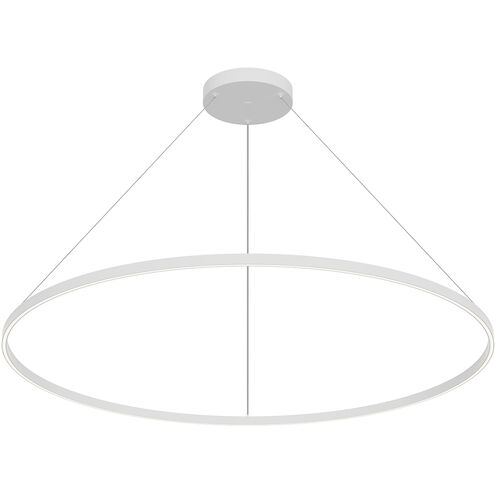Cerchio LED 59 inch White Pendant Ceiling Light